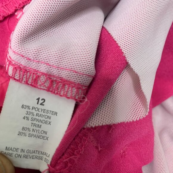 Briggs New York Womens Size 12 Pink Cropped Dress Pants - Picture 5 of 8